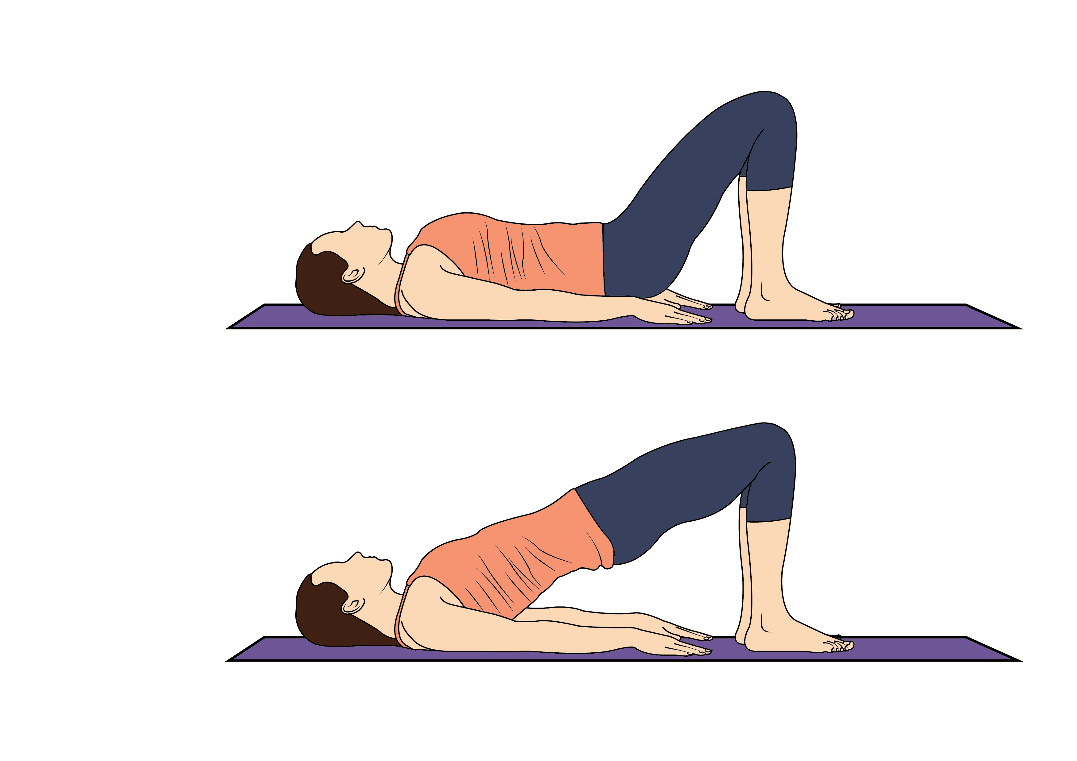 5 Effektive Pilates Grundubungen Einfach Zum Nachturnen